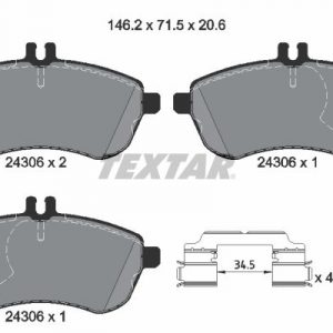 Колодки тормозные передние к-кт