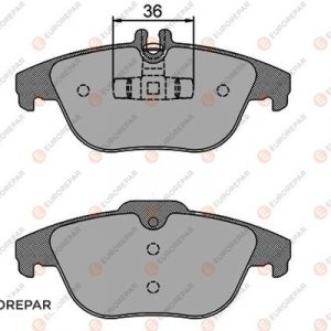 Колодки тормозные задние дисковые к-кт