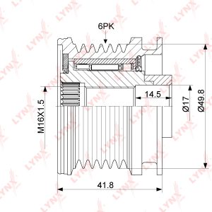 Шкив генератора