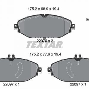 Колодки тормозные передние к-кт
