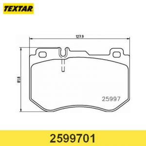 Колодки тормозные передние к-кт