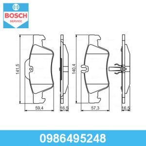 Колодки тормозные задние дисковые к-кт