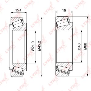 Подшипник ступицы (к-кт)