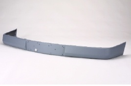 Накладка переднего бампера под номер