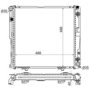 Радиатор основной