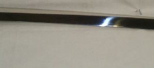 Молдинг заднего бампера левый