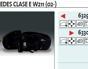 Корпус зеркала левого