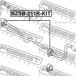 Втулка (сайлентблок) заднего стабилизатора