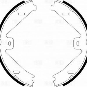 Колодки ручного тормоза к-кт
