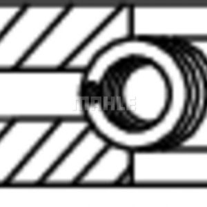 Кольца поршневые к-кт на 1 цилиндр