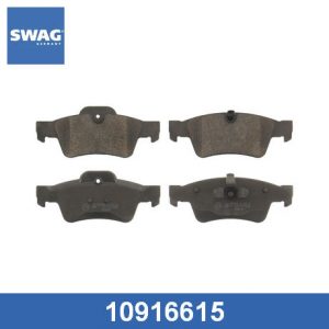 Колодки тормозные задние дисковые к-кт