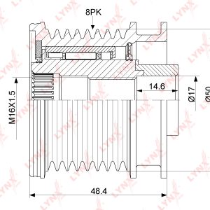 Шкив генератора
