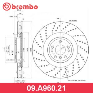 Диск тормозной передний вентилируемый