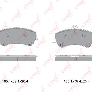 Колодки тормозные передние к-кт