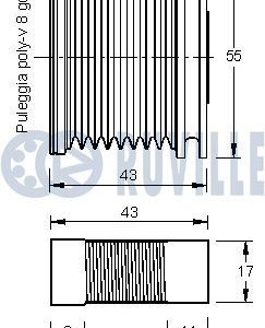 Шкив генератора