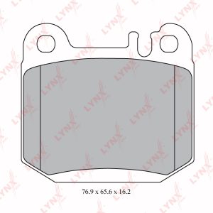 Колодки тормозные задние дисковые к-кт