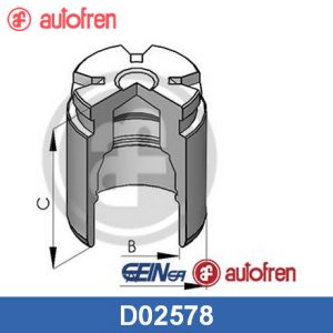 Поршень заднего суппорта