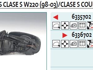 Корпус зеркала правого