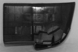 Накладка заднего бампера левая