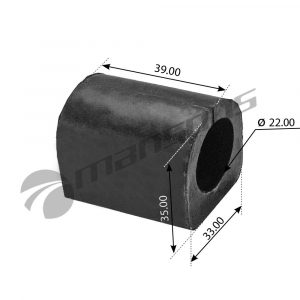 Втулка (сайлентблок) заднего стабилизатора