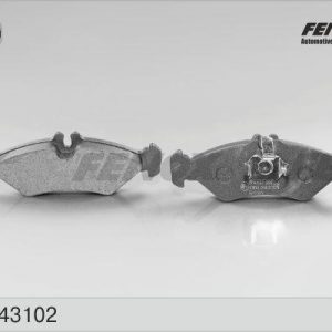 Колодки тормозные задние дисковые к-кт