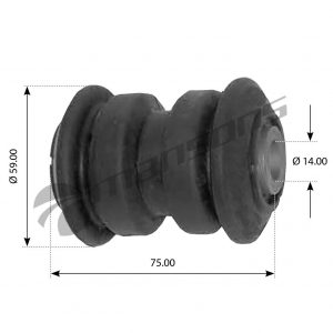 Сайлентблок переднего рычага передний