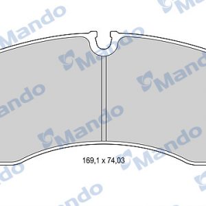 Колодки тормозные передние к-кт