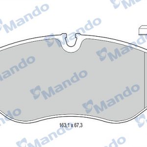 Колодки тормозные передние к-кт