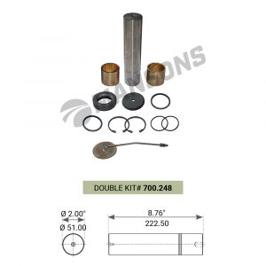 Р/к поворотного кулака (шкворень)