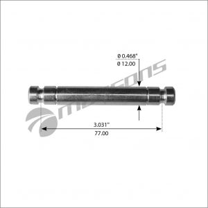 Штифт (солдатик) тормозных колодок