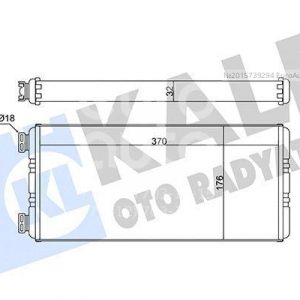 Радиатор отопителя