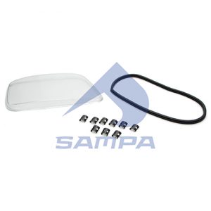 Стекло фары правой