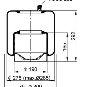 Воздушная подушка (опора пневматическая)