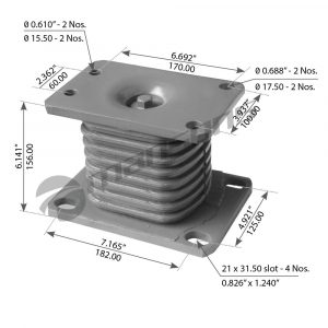 Отбойник задней рессоры