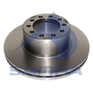 Диск тормозной передний вентилируемый