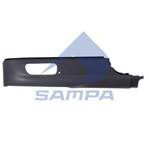 Спойлер переднего бампера правый