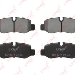 Колодки тормозные задние дисковые к-кт