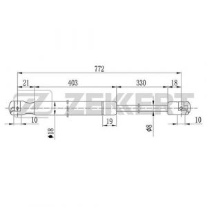 Амортизатор двери багажника