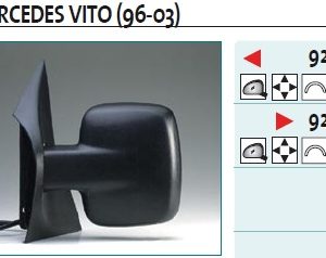 Зеркало левое электрическое