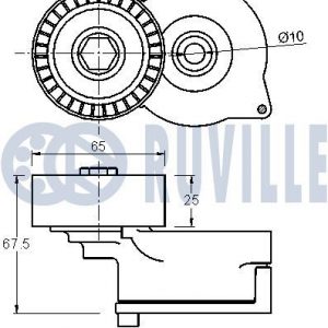 Натяжитель ремня