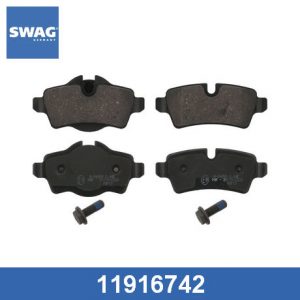 Колодки тормозные задние дисковые к-кт