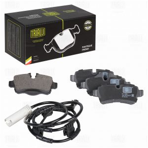 Колодки тормозные задние дисковые к-кт