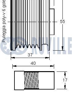 Шкив генератора