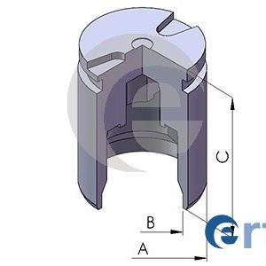 Поршень заднего суппорта