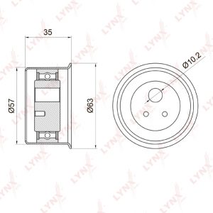 Ролик-натяжитель ремня ГРМ