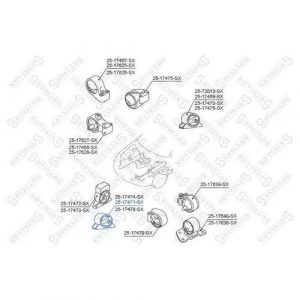 Опора двигателя передняя