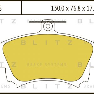 Колодки тормозные передние к-кт