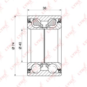 Подшипник ступицы (к-кт)