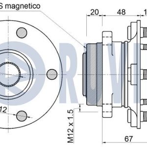 Ступица передняя