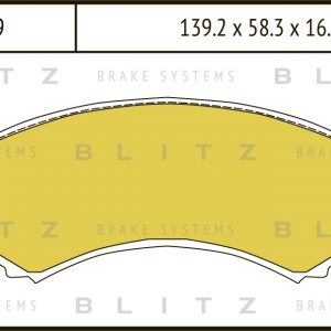 Колодки тормозные передние к-кт